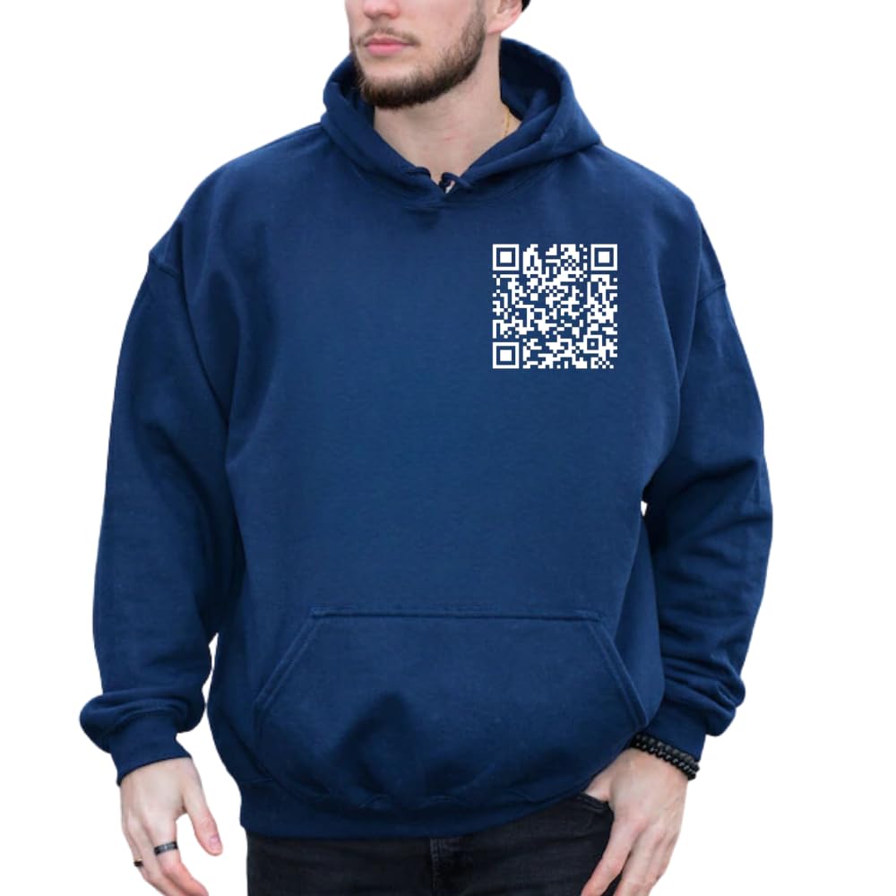 Amazon.com: Fuck You QR Code Hoodie, FU QR Code Sweatshirt
